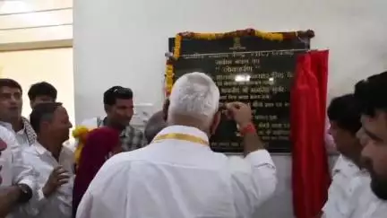 गंगापुर: गंगापुर सिटी पिपलाई में प्राथमिक स्वास्थ्य केन्द्र पिपलाई के नवनिर्मित भवन का उद्घाटन किया गया