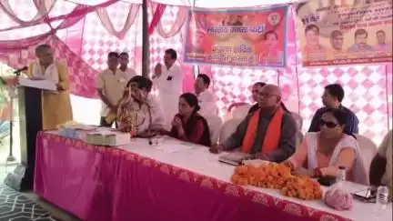 अमरोहा: डिडौली गांव में भाजपा केंद्र सरकार के 11 साल बेमिसाल पर हुआ कार्यक्रम
