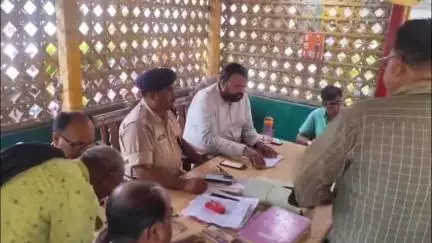 बसंतपुर: वीरपुर थाना परिसर में भूमि विवाद निपटारे के लिए जनता दरबार आयोजित, 23 में से 7 मामलों का हुआ निष्पादन
