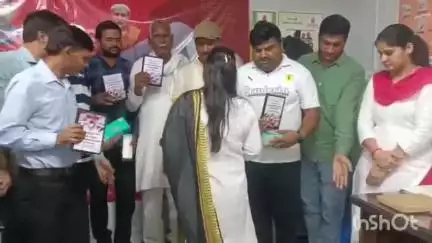 चरखी दादरी: विश्व रक्तदाता दिवस पर चरखी दादरी में ज़िला स्तरीय कार्यक्रम आयोजित, रक्तदान करने वाले सम्मानित