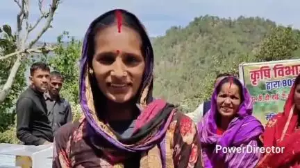 ओखलकांडा: ग्राम पंचायत झड़गांव मल्ला में कृषि विभाग द्वारा कृषि यंत्रों का किया गया वितरण