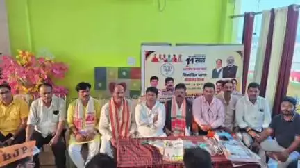 लंभुआ: लंभुआ विधानसभा क्षेत्र में भाजपा का विकसित संकल्प सभा का आयोजन हुआ