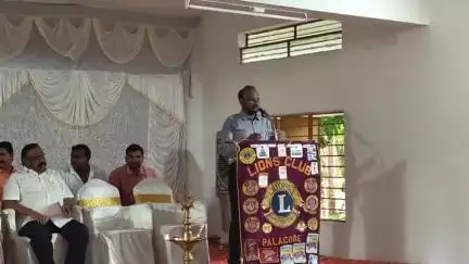 பாலக்கோடு: ஸ்ரீ மூகாம்பிகை பாலிடெக்னிக் கல்லூரி கூட்டரங்கில் அரிமா சங்க நிர்வாகிகள் பதவி ஏற்பு விழா