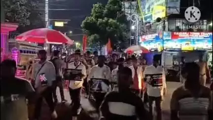 রায়গঞ্জ: বাংলাদেশের সিরাজগঞ্জে কবিগুরুর বাড়ি ভাঙচুরের বিরুদ্ধে রায়গঞ্জের সুদর্শনপুরে আন্দোলনে নামলো ABVP