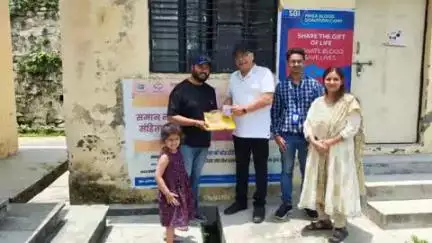 चम्पावत: जिला मुख्यालय जिला अस्पताल में बृहद रक्तदान शिविर का आयोजन, 32 लोगों ने कराया पंजीकरण