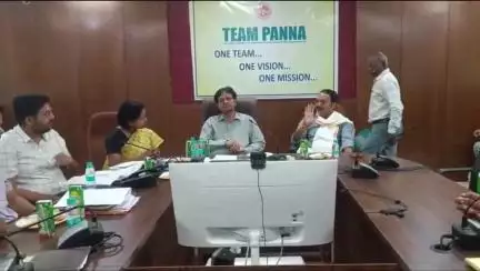 पन्ना: पन्ना में फोरलेन और एलिवेटेड रोड निर्माण पर बड़ा निर्णय, विधायक, कलेक्टर और पीटीआर अधिकारी रहे उपस्थित