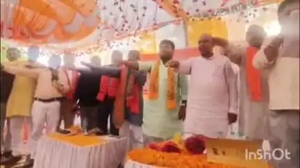 नानपारा: निधि नगर संकल्पा में संकल्प से सिद्धि कार्यक्रम का आयोजन हुआ