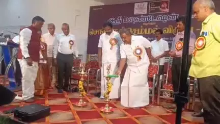 தருமபுரி: செந்தில்நகர்  தனியார் திருமண மண்டபத்தில் உலக ரத்த தான விழாவை முன்னிட்டு  இரத்ததானம் வழங்கிய நபர்களை கௌரவிக்கும்  நிகழ்ச்சி