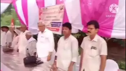 निज़ामाबाद: भाकपा का दो दिवसीय जिला कार्यकर्ता सम्मेलन बड़ागांव स्थित एक मैरेज हाल में आयोजित हुआ
