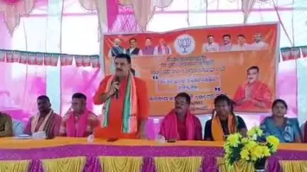 ଧର୍ମଗଡ: ଡାଲଗୁମା ଧାନ ମଣ୍ଡି ଠାରେ ମୋଟେର ମଣ୍ଡଳ ସ୍ତରୀୟ ବିକଶିତ ଭାରତ ବିକଶିତ ଓଡିଶା ସଂକଲ ସଭା କାର୍ଯ୍ୟକ୍ରମ।