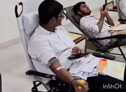 నాగర్ కర్నూల్: నాగర్ కర్నూల్ ప్రభుత్వ మెడికల్ కాలేజీలో రక్తదాన శిబిరం