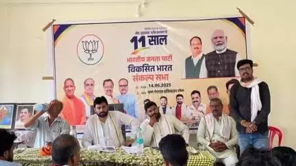 महरौनी: महरौनी में भाजपा मंडल गौना की 'विकसित संकल्प' कार्यशाला संपन्न हुई