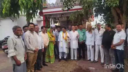 ખંભાળિયા: પરિવાર સાથે ચાર ધામ યાત્રા પૂર્ણ કરી પધારતા પીએસ જાડેજા નું ભવ્ય સ્વાગત.