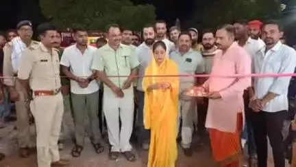 रामपुर बघेलान: महाकाल प्रदर्शनी का शुभारंभ किया गया