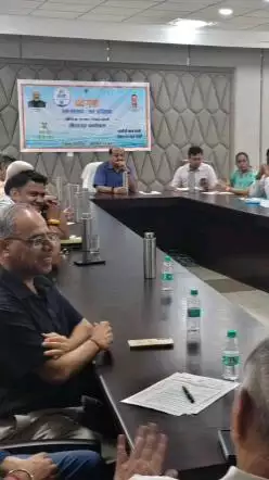 रिको गेस्ट हाउस में वंदे गंगाजल संरक्षण जन अभियान के तहत जिला स्तरीय CSR कार्यशाला का आयोजन हुआ