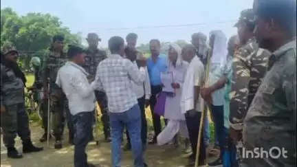 रमना: सिलीदाग पंचायत के गड़ई टोला में तीन एकड़ जमीन का 20 साल पुराना विवाद शांतिपूर्ण ढंग से समाप्त