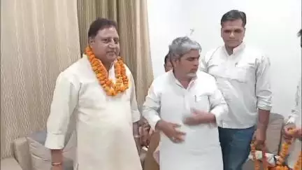 चूरू: श्रीगंगानगर के सांसद कुलदीप इंदौर का चूरू सर्किट हाउस में कांग्रेसजनों ने किया अभिनंदन