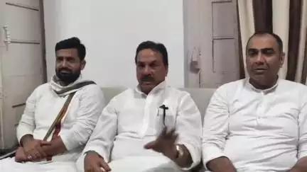 भिंड नगर: कांग्रेस के संगठन सृजन कार्यक्रम के तहत सर्किट हाउस में प्रेस वार्ता का आयोजन