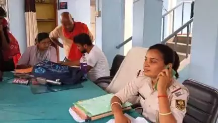 नासरीगंज: थाना परिसर में जमीनी विवाद को लेकर आयोजित जनता दरबार में दो मामलों का हुआ निष्पादन