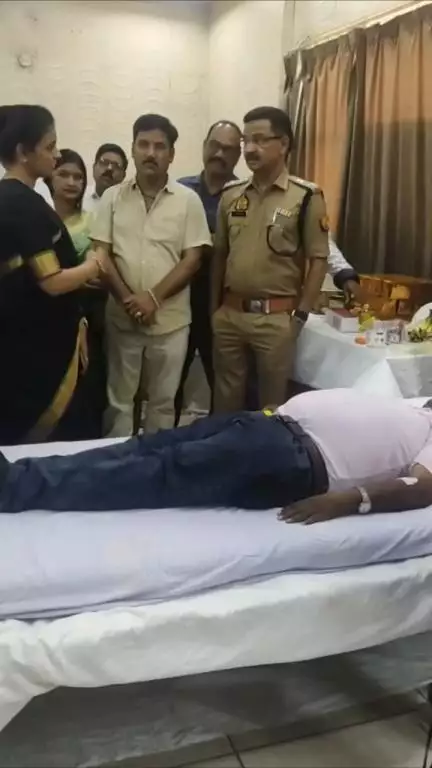अखिल भारतीय कायस्थ महासभा ट्रस्ट ने रक्तदान शिविर लगाया 60 यूनिट रक्तदान किया गया ।
