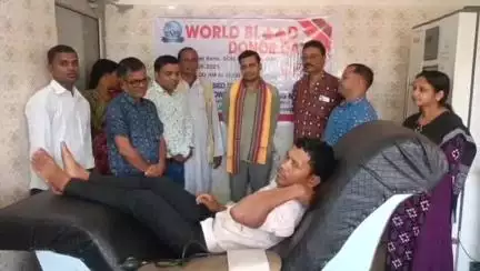 କୁଚିଣ୍ଡା: କୁଚିଣ୍ଡା ଡାକ୍ତରଖାନା ପରିସରରେ ବିଶ୍ଵ ରକ୍ତଦାତା ଦିବସ ପାଳିତ