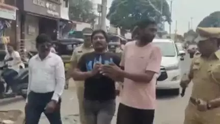 हवेली: देहूरोड येथे दहशत पसरविणा-या आरोपींची देहूरोड पोलीसांनी काढली धिंड