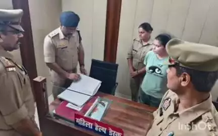 आगरा: डीसीपी सिटी सोनम कुमार ने थाना हरिपर्वत का आकस्मिक निरीक्षण किया, दिए आवश्यक दिशा-निर्देश