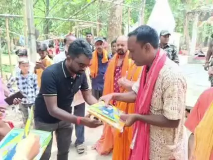 पोटका: हरिणा मुक्तेश्वर धाम मेला की तैयारी, विधायक संजीव सरदार ने लिया जायजा