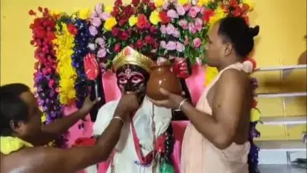নাকাশিপাড়া: মহা ধুমধামে অনুষ্ঠিত হলো বেথুয়া ডহরি ট  বাজারে কালি মায়ের মন্দিরে প্রতিষ্ঠা বর্ষ