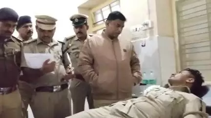 ದಾಂಡೇಲಿ: ವೃದ್ಧೆ ಮೇಲಿನ ಅತ್ಯಾಚಾರ ಆರೋಪಿ ಮೇಲೆ ಕುಳಗಿ ರಸ್ತೆಯ ಅರಣ್ಯ ಪ್ರದೇಶದಲ್ಲಿ ಪೊಲೀಸರಿಂದ ಫೈರಿಂಗ್, ಎಸ್ಪಿ ಭೇಟಿ