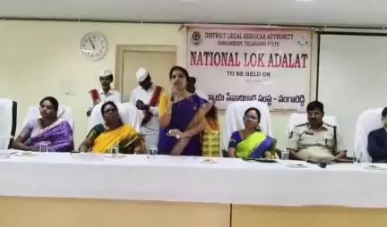 సంగారెడ్డి: జాతీయ లోకాదాలతో 6386 కేసులు పరిష్కారం : జిల్లా ప్రధాన న్యాయమూర్తి భవాని చంద్ర