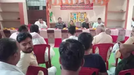 खिलचीपुर: विकसित भारत: सेवा, सुशासन और गरीब कल्याण के 11 साल पूरे होने पर भाजपा मंडल द्वारा संकल्प सभा का आयोजन