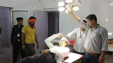 ग्राम बिगोड़ी में ससुर ने दामाद पर कुल्हाड़ी से किया हमला, दामाद घायल, मामला थाने पहुंचा