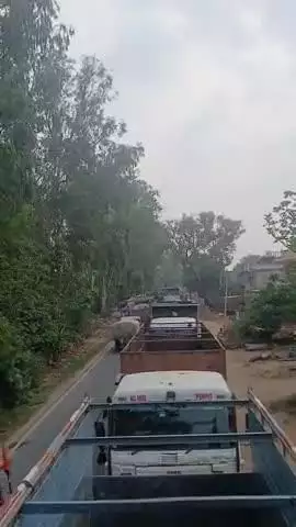 nasariganj  ke panduri  me subah 02 baje se bhisan jam laga huwa hai