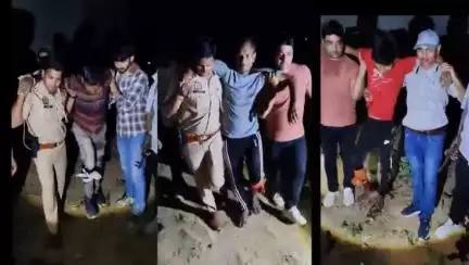 महावन: फरह पुलिस और SOG टीम की 4 लुटेरों से हुई मुठभेड़, 3 को लगी गोली, एक किया गया गिरफ्तार
