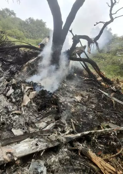 उत्तराखंड में क्रैश हुए हेलीकॉप्टर में सवार सभी 7 लोगों की हुई मौत, दुर्घटना का पहला वीडियो आया सामने