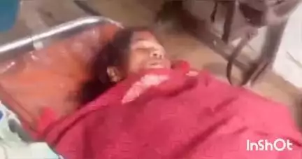 धामपुर: नहटौर क्षेत्र के गांव हरपुर में आकाशीय बिजली गिरने से देवर-भाभी घायल, मकान के छट में आई दरार