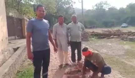 पंचकूला: महादेव कॉलोनी में शरारती तत्वों ने पाइपलाइन में डाली हड्डियां, जन स्वास्थ्य विभाग ने की सफाई