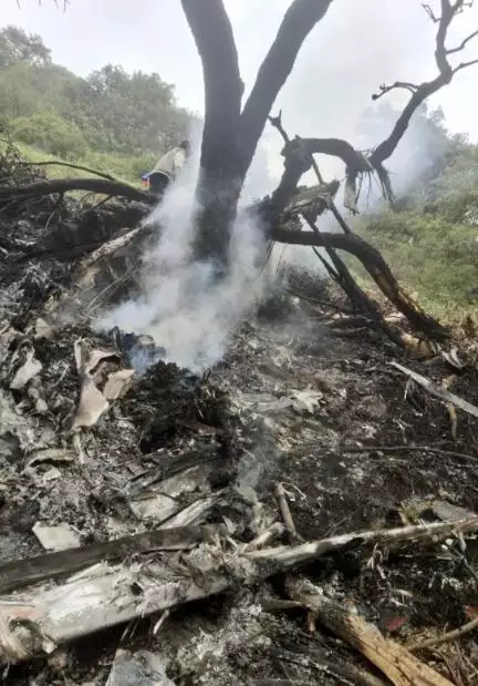 উত্তরাখণ্ডে হেলিকপ্টার ভেঙে পড়ে মৃত্যু 7 জনের, প্রকাশ্যে দুর্ঘটনার প্রথম ভিডিয়ো