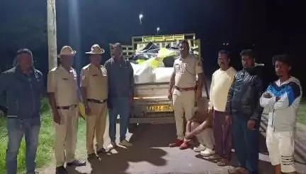 ಚಾಮರಾಜನಗರ: ತೆಳ್ಳನೂರು ಗ್ರಾಮದಲ್ಲಿ ಅನ್ನಭಾಗ್ಯ ಅಕ್ಕಿ ಸಾಗಾಟ, ಓರ್ವ ಬಂಧನ