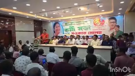 ক্যানিং ২: জিবনতলা কলেজ প্রাঙ্গণ ে তৃণমূল কংগ্রেসের ডাকে অনুষ্ঠিত হলো কর্মীসভা , উপস্থিত বিধায়ক