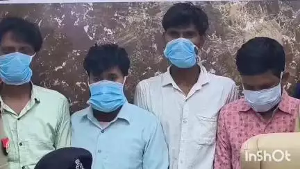 आगरा: लुहारी के पास से वाहनों की चोरी करने वाले अंतर्राज्यीय गैंग के 4 अभियुक्त गिरफ्तार, DCP ईस्ट ने किया खुलासा