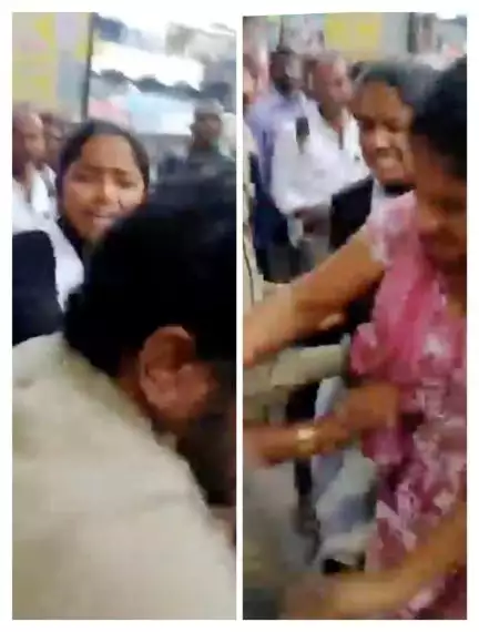 తెలంగాణలో బస్సు కండక్టర్‌పై మహిళల దాడి, బూతులు తిడుతూ చితకబాదిన వీడియో వైరల్‌
