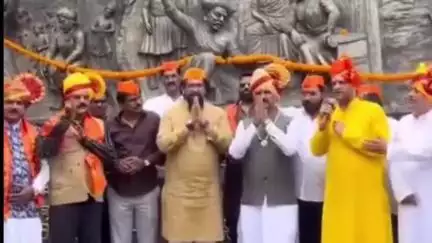 सातारा: पुण्यात किल्ले सिंहगड येथे मंत्री शिवेंद्रसिंहराजे भोसले यांच्या उपस्थितीत शिवराज्याभिषेक दिन-हिंदू साम्राज्य दिन साजरा