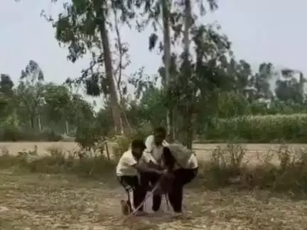 धनौरा: गजरौला गांव कसेरुवा में मामूली विवाद के चलते कुछ युवकों के बीच जमकर हुई मारपीट, घटना का लाइव वीडियो हुआ वायरल