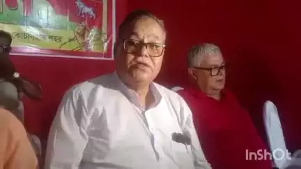 কোচবিহার ১: পঞ্চানন ভবনে সাংবাদিক বৈঠক করলো সারা ভারত অগ্রগামী কিষান সভায় সদস্যরা