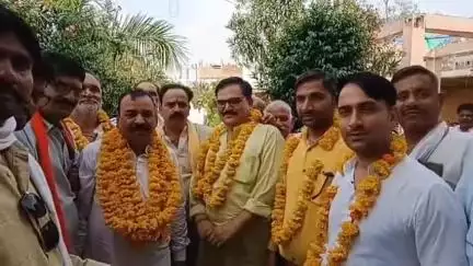 महरौनी: महरौनी में ब्राह्मण महामंडल इकाई के अध्यक्ष पद पर रामविलास कटारे और युवा अध्यक्ष पद पर अजय पांडे चुने गए