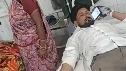 पाली: जाडन के निकट मोटरसाइकिल स्लिप होने से एक युवक हुआ घायल, बांगड़ हॉस्पिटल में कराया गया भर्ती