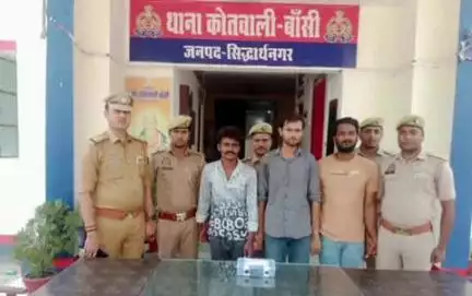 बांसी: कार चालक युवक पर फायरिंग करने वाले 3 बदमाशों को बांसी कोतवाली पुलिस ने पिस्तौल और कारतूस के साथ किया गिरफ्तार