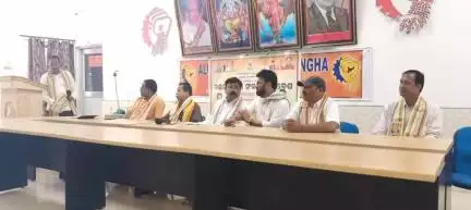 ଅନୁଗୋଳ: ନାଲକୋ ଆଲୁମିନିୟମ ମଜଦୂର ସଂଘ ଅଫିସରେ ବିଜେପିର ମଣ୍ଡଳ ସ୍ତରୀୟ ସଂକଳ୍ପ ଶୋଭାଯାତ୍ରା ଅନୁଷ୍ଠିତ